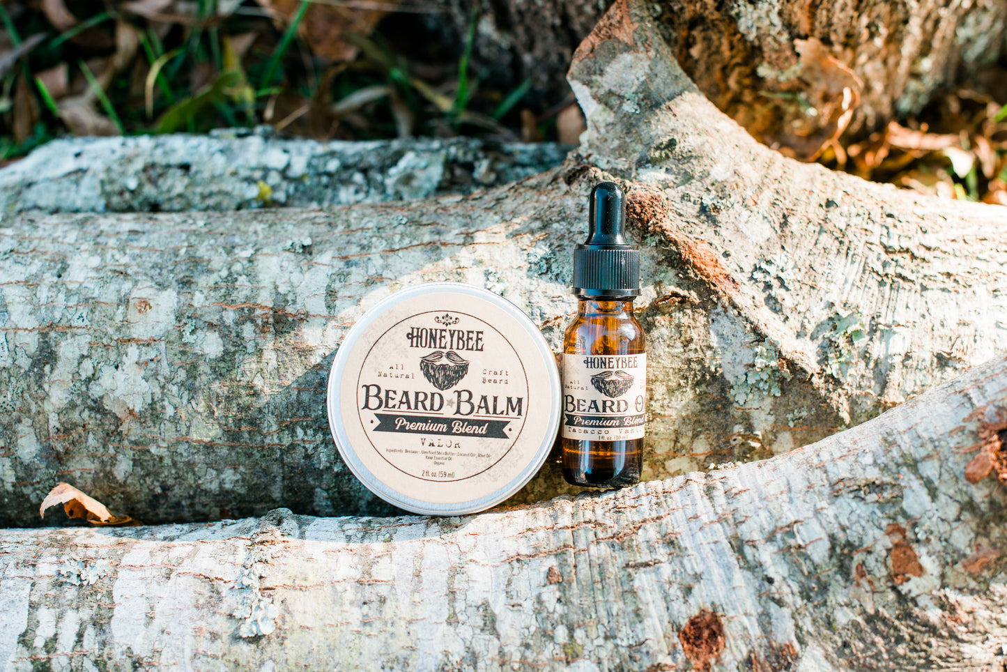 Beard Balm + Beard Oil Combination Pack